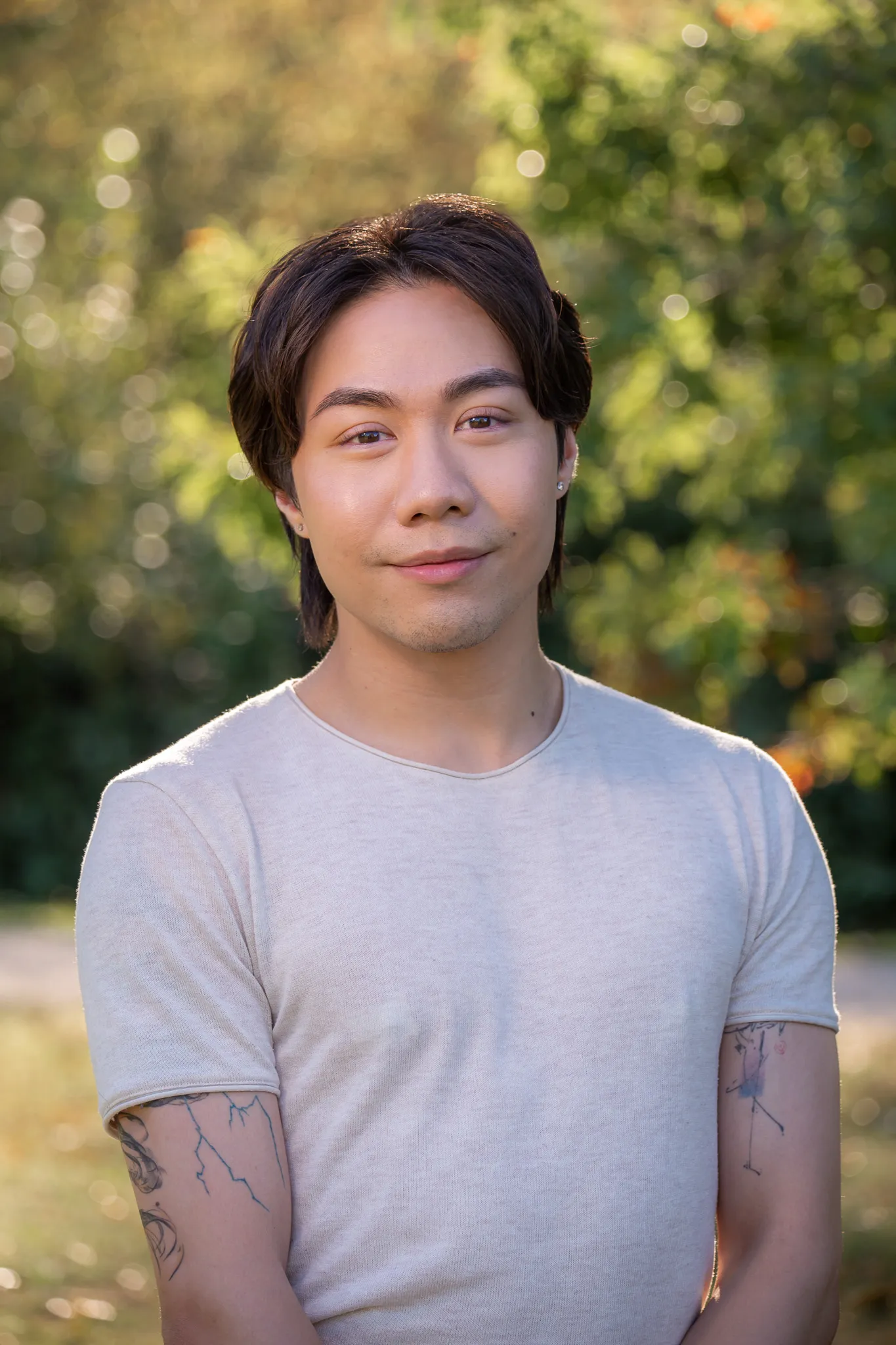 Portrait of Alex Yang, Registered Massage Therapist practicing in Downtown Vancouver's West End
